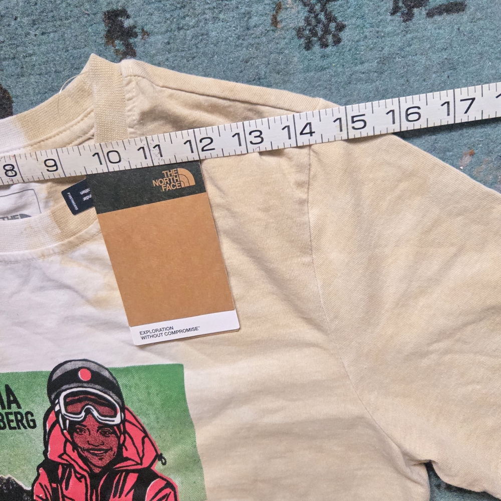 The North Face Beige Graphic Short Sleeve Tee - Picture 3 of 9